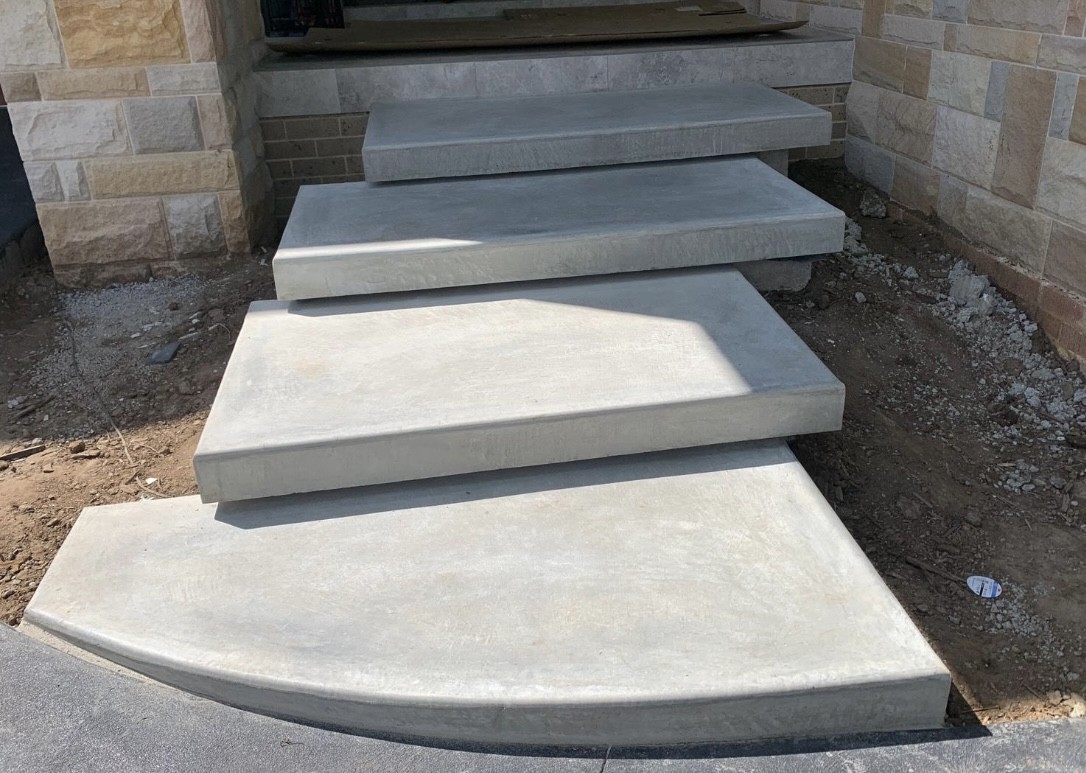 Concrete steps